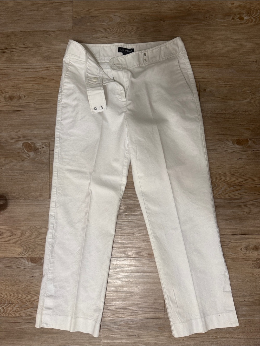 Ann Taylor Men's Cream Chinos
